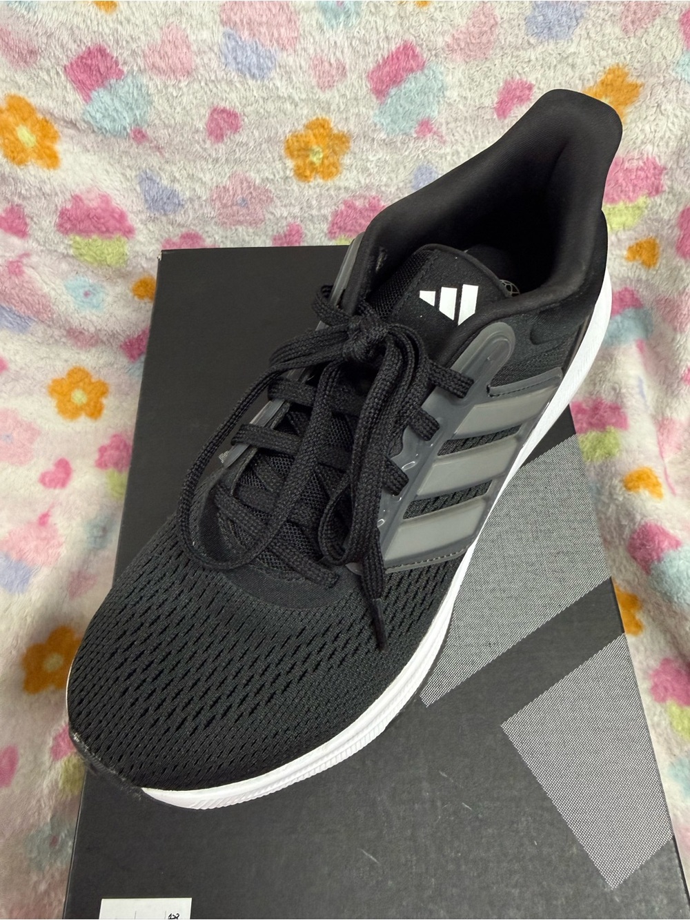 adidas Black and Gray Women's Athletic Running Shoe